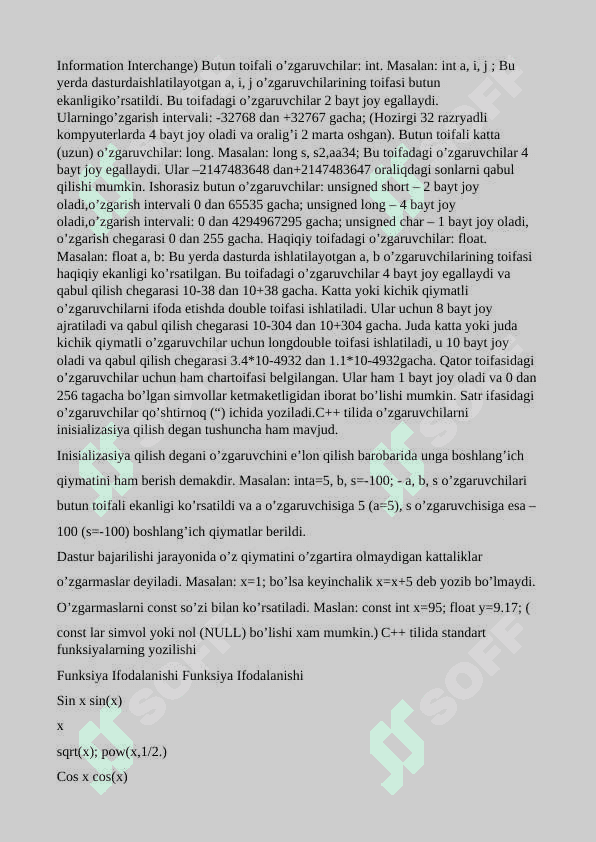 C++ dasturlash tilida krill lotin dasturini ishlab chiqish 5