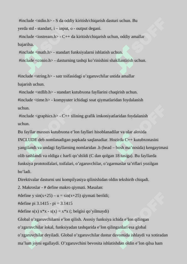 C++ dasturlash tilida krill lotin dasturini ishlab chiqish 7