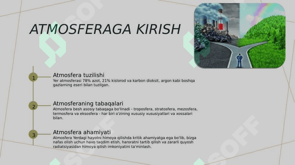 Havo va ularning ifloslanishi 2