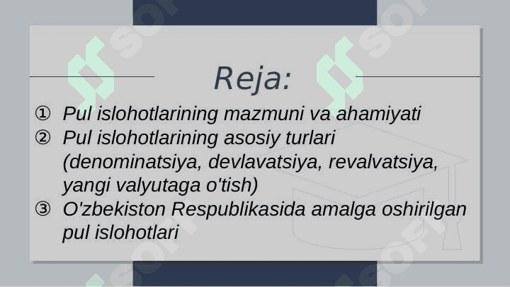 Pul islohoti 2