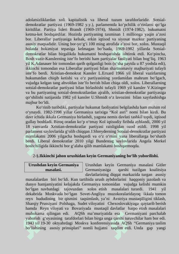 GFR II-jahon urushidan keyingi yillarda 5
