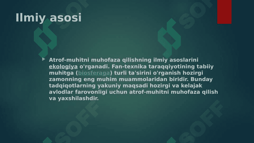 Atrof muhit muhofazasi 3