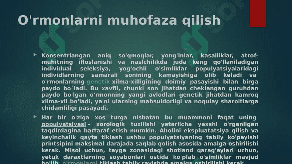 Atrof muhit muhofazasi 7