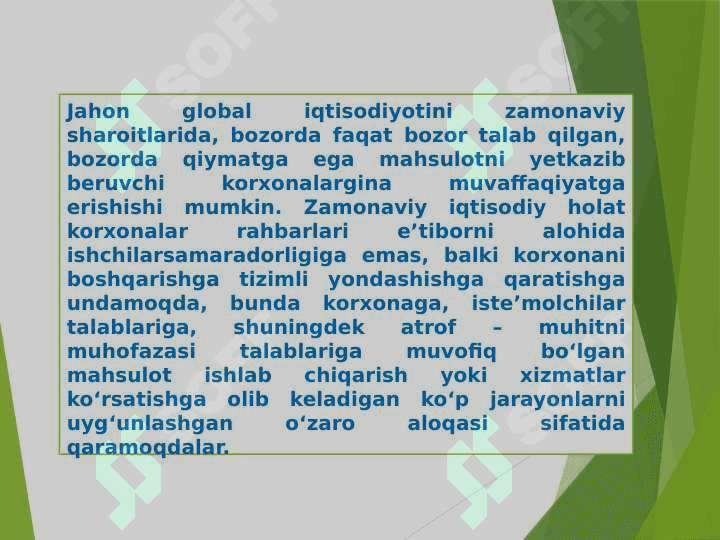 Mahsulot sifati va sifat boshqaruvi 3