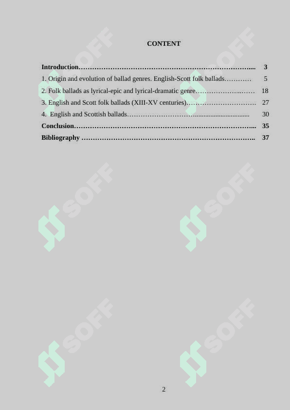ENGLISHAND SCOTTISH BALLADS 2