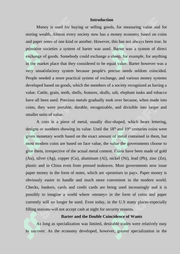 The Monetary System 3