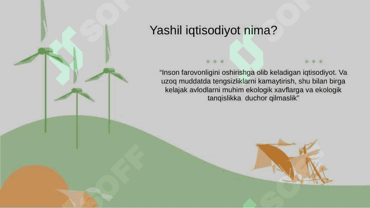 Yashil iqtisodiyotga o‘tish strategiyasi 2