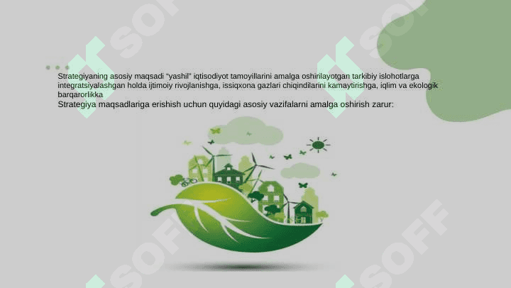 Yashil iqtisodiyotga o‘tish strategiyasi 3