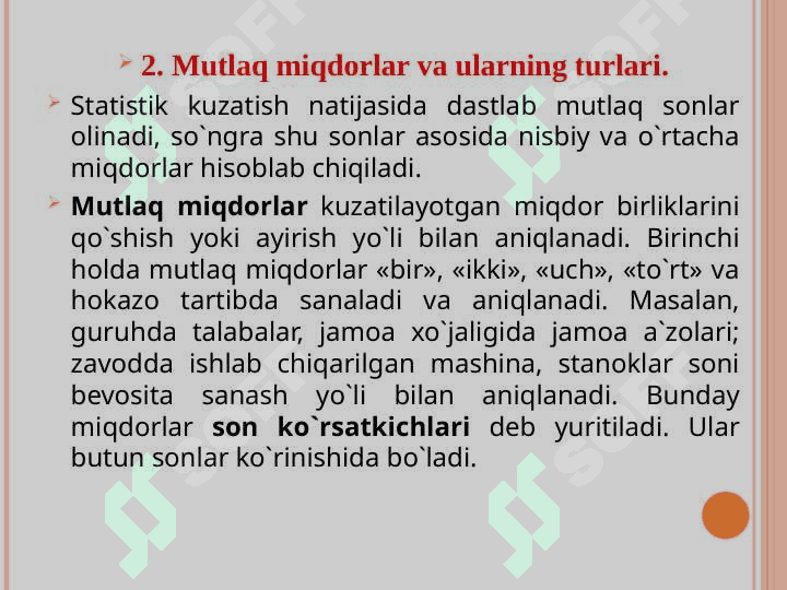 Tasviriy statistika ko‘rsatkichlari 5