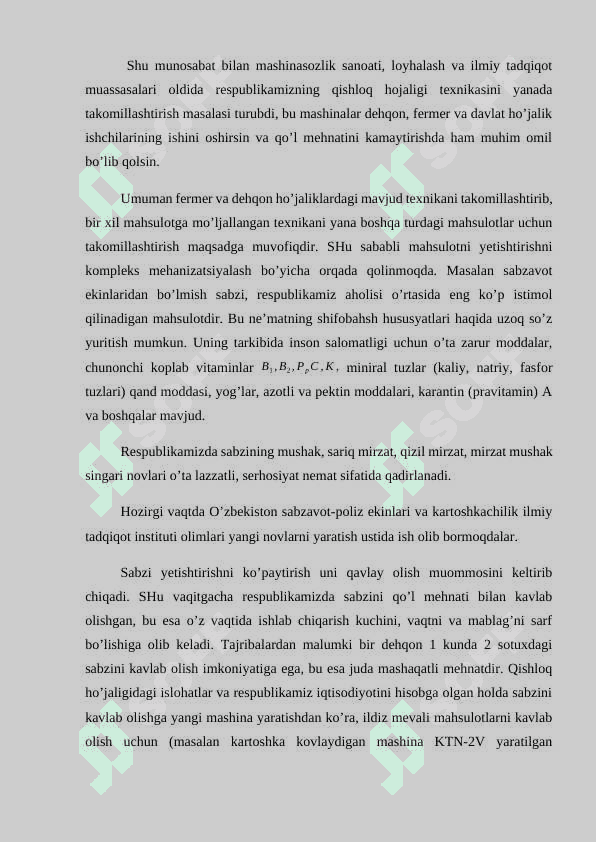 Kartoshka kovlagich mashinasini lavlagi va sabzi kovlashga moslashtirish 2