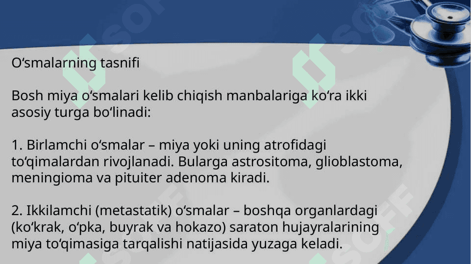 Bosh miya o‘sma kasalliklari 3