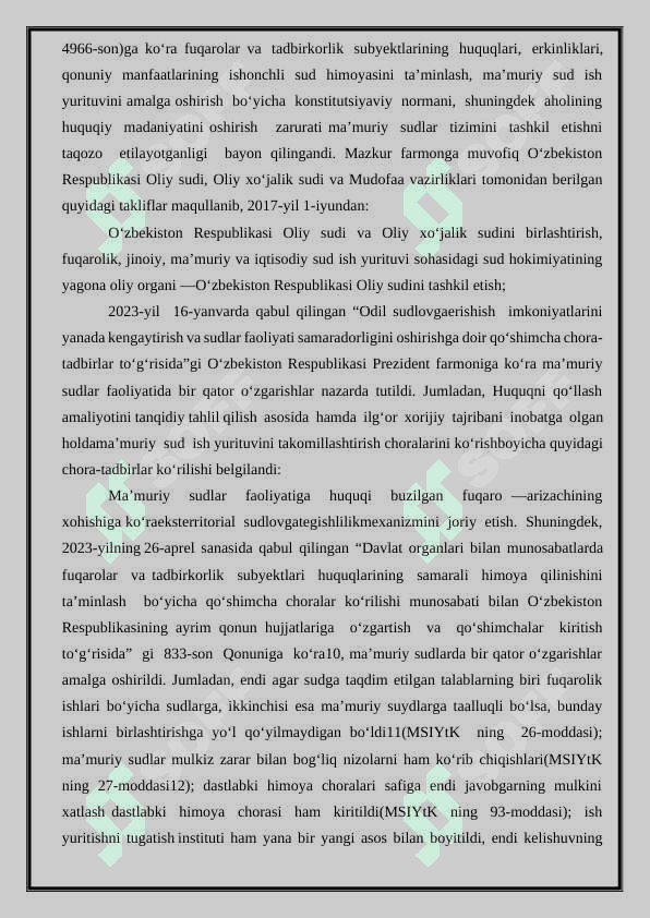 Ma’muriy yustitsiya 4