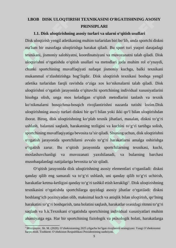 DISK ULOQTIRISH TURLAR TEXNIKASINI O‘RGATISH 5