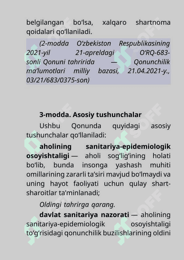 Sanitariya va epidemiyaga qarshi tadbirni taminlashni gigenik jihatlari 2