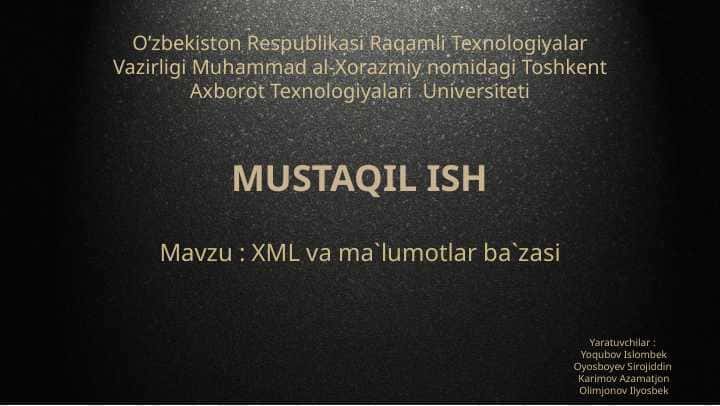 MySQL VA NoSQL FARQI 1