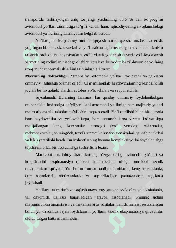 “Surxondaryo viloyatidan o’tgan  M-39 “Almati-Bishkek-Toshkent-Shaxrisabz-Termiz” avtomobil yo’lining 1451-1458 km qismini rekonstruksiya qilish” 8
