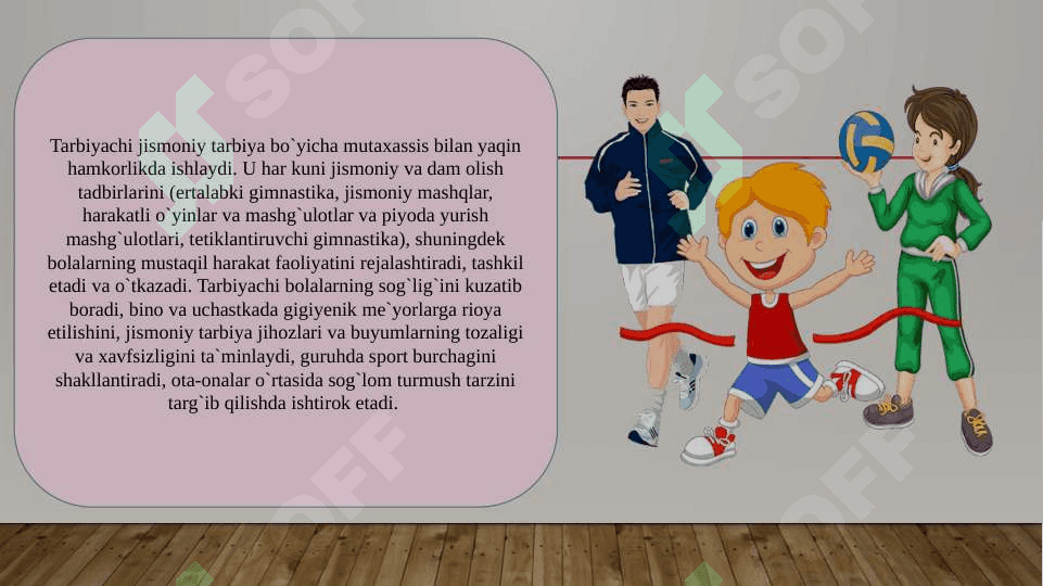 Jismoniy tarbiya yo‘riqchisi kasbining sifati va funksiyalari 5