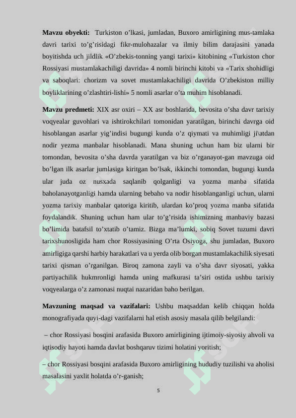 Buxoro Sovet Respublikasining 1920-1925 yillardagi siyosati 5