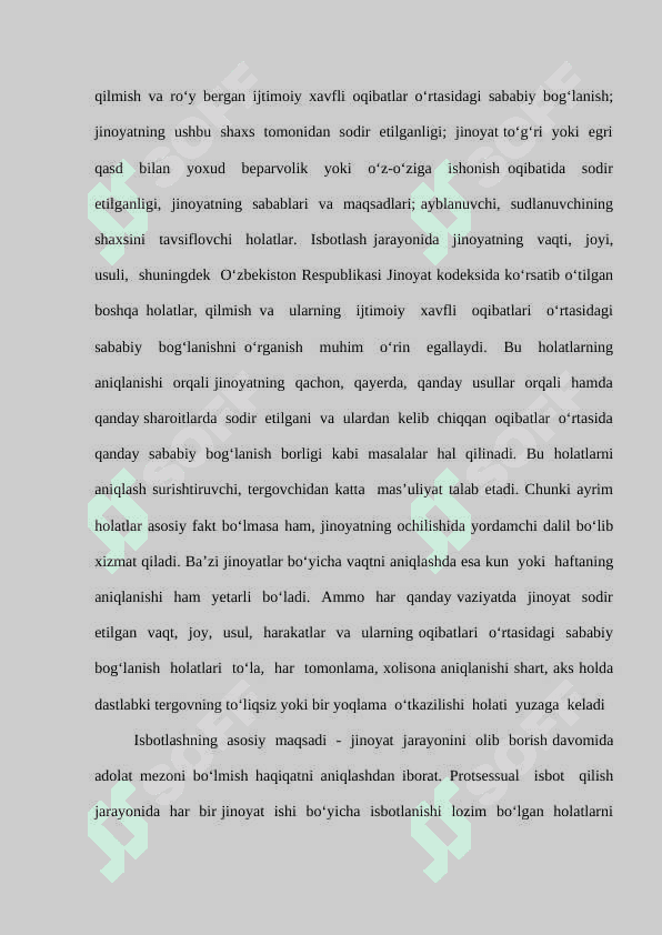DALILLAR VA ISBOT QILISH 4