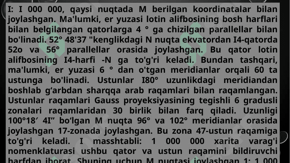 (6-amaliy mashg`ulot)Topagrafik kartada berilgan yo`nalish profelini chizish. 3