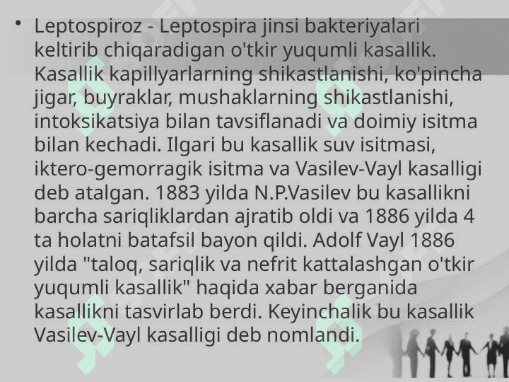 Leptospirozlar 2