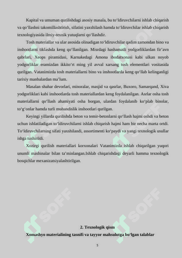 Yiliga 1.8 mln tonna rangli gips ishlab chiqarish-ohaktoshni maydalash jarayoni - jag‘li maydalagich hisobi” 4