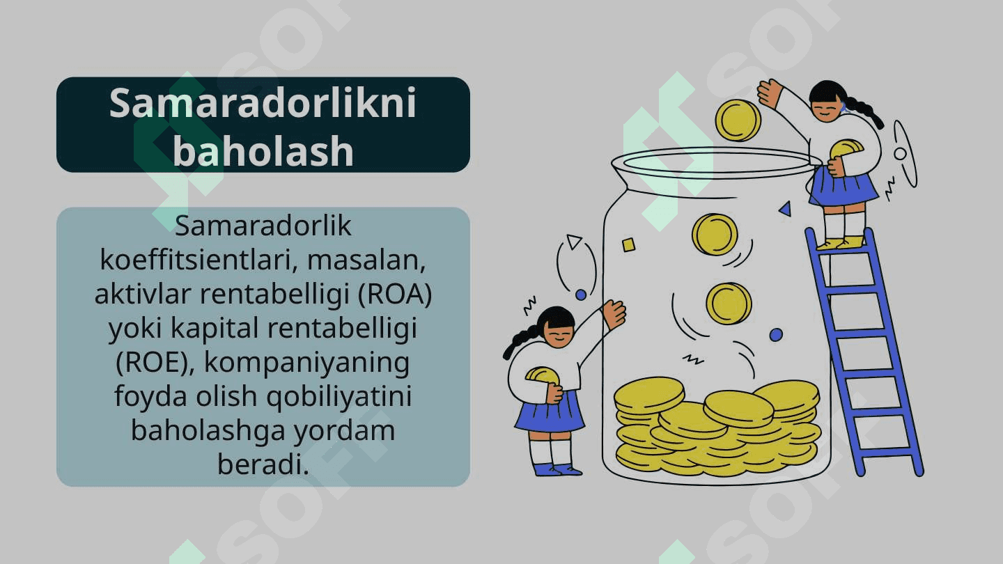 Moliyaviy hisobotlarda koeffitsientlardan 2