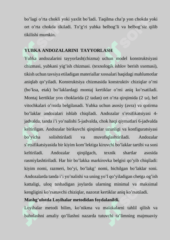 Texnologiya  fani darslarida amaliy mashg’ulotlarni tashkil qilish va o‘tkazish 4