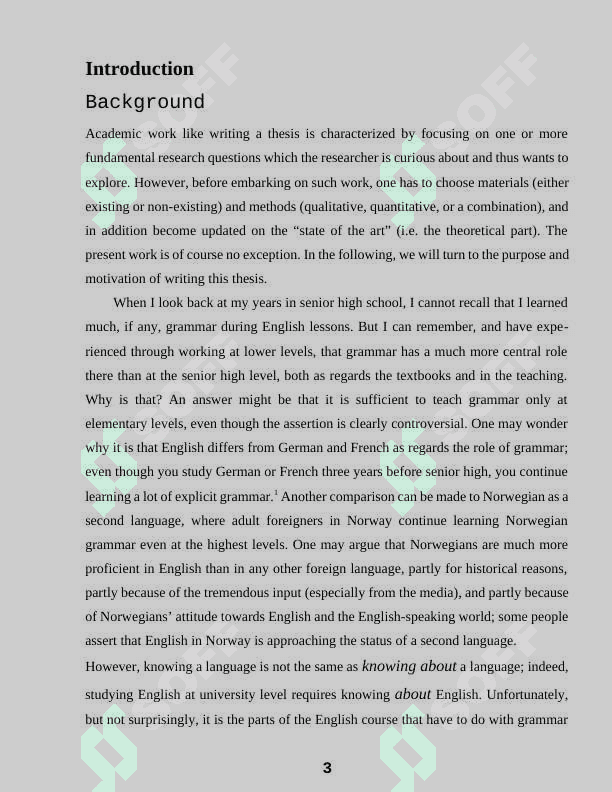 TYPES OF GRAMMAR EXERCISES USED FOR A2 LEVEL LEARNERS 3