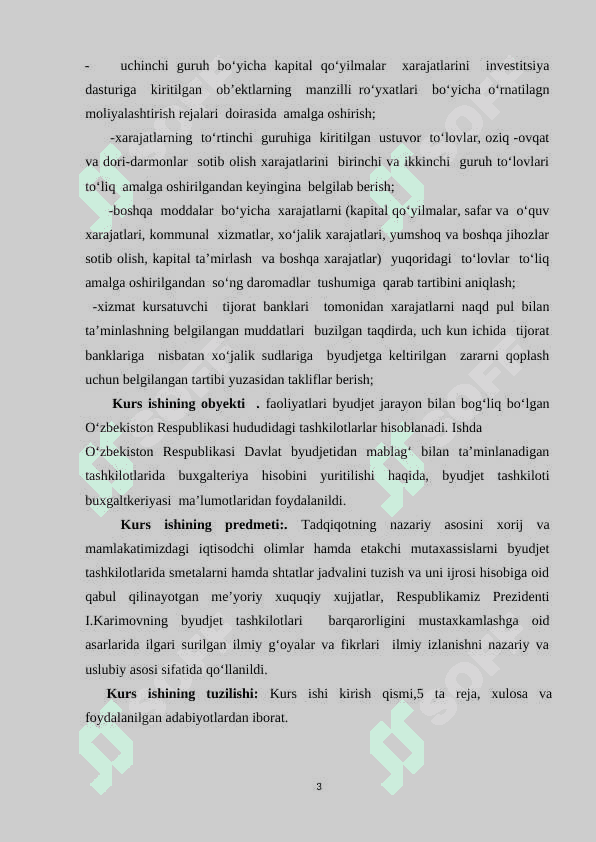 Davlat daromadlari va xarajatlarini 3