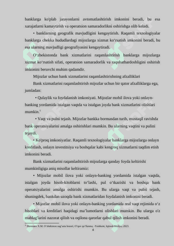 Banklarni raqamli transformasiyalashning evolusion  modulli modeli 6