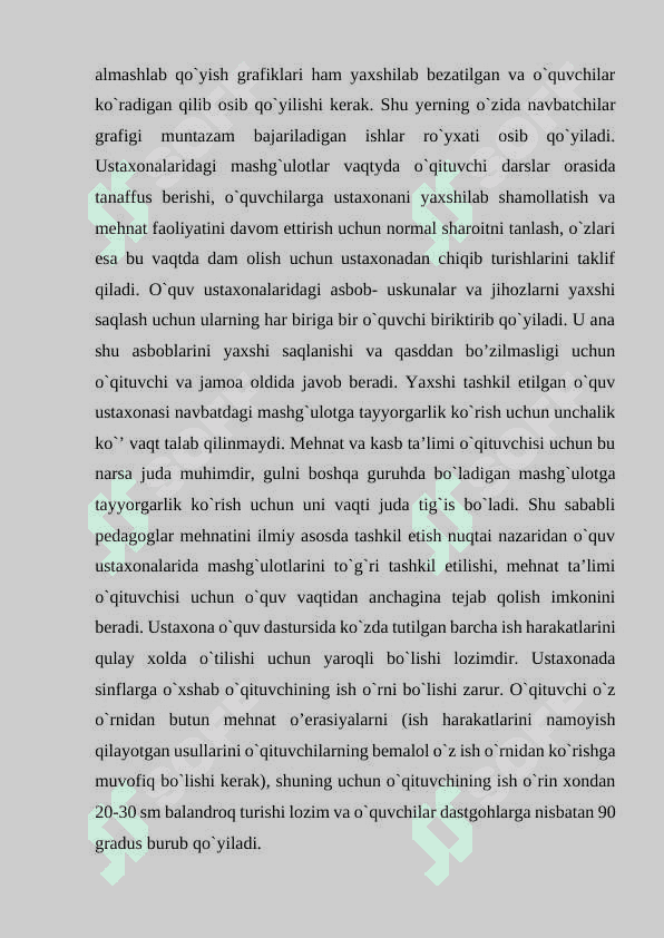 O‘quv ustaxonasini tashkil etish va jihozlash 3