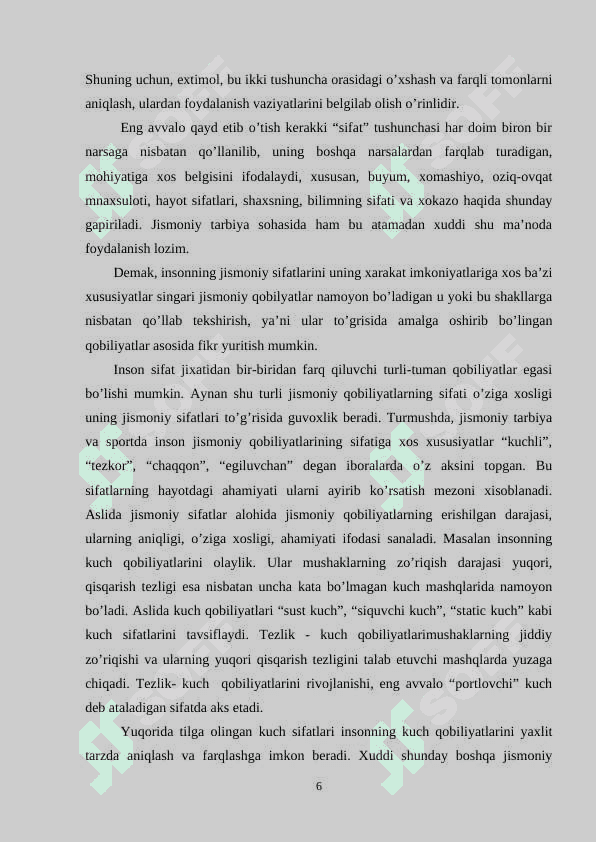 Gandbol o'yin taktikasining tasnifi. 6