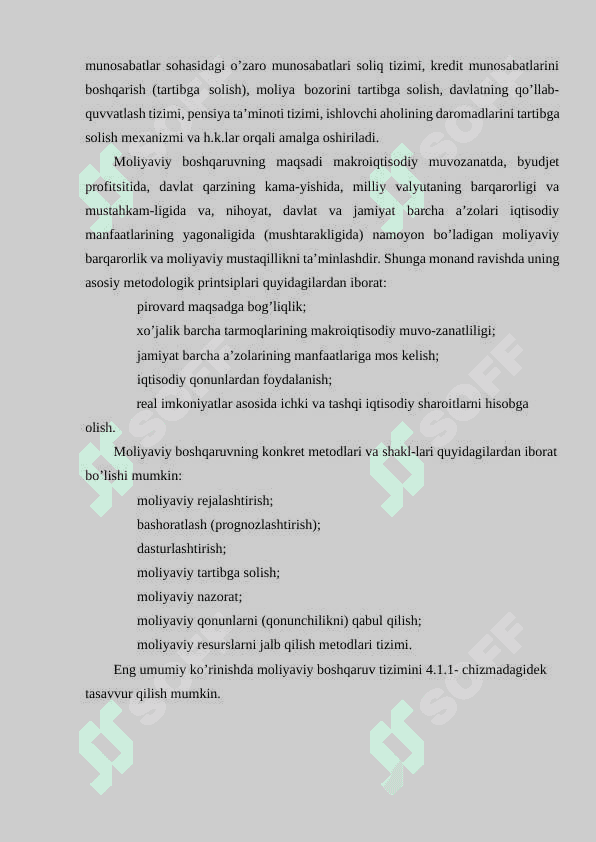 Molıya boshqaruv organları va ularnıng vazıfaları 5