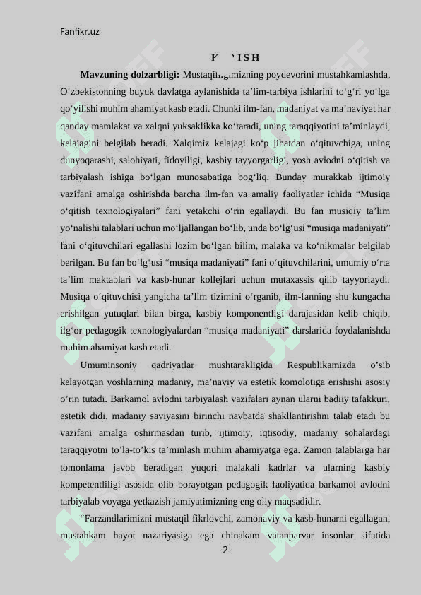 Jamoa bo’lib kuylash faoliyati samaradorligini ta’minlovchi texnologiyalar 2