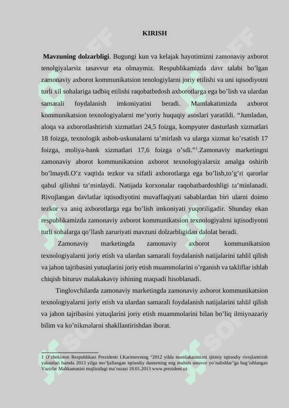 Markеtingda zamonaviy axborot kommunikatsion tеxnologiyalardan foydalanish xususiyatlari 2