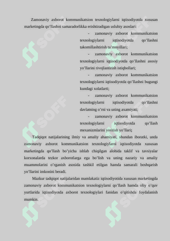 Markеtingda zamonaviy axborot kommunikatsion tеxnologiyalardan foydalanish xususiyatlari 4