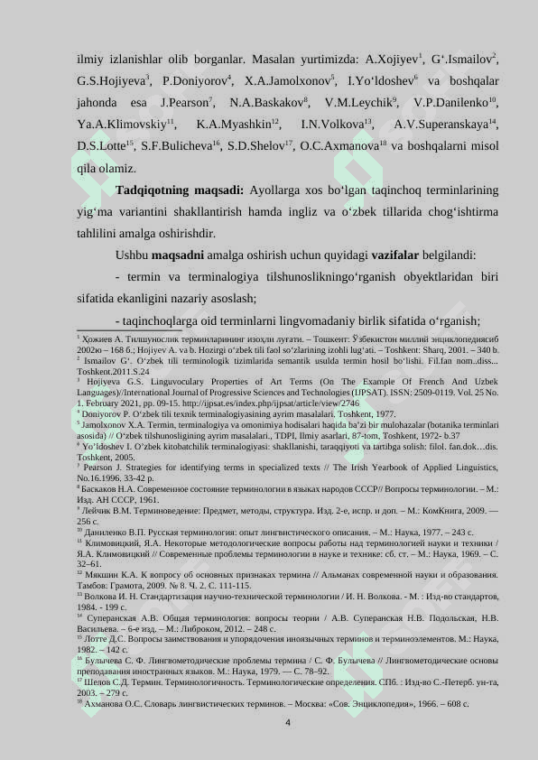 INGLIZ VA O‘ZBEK TILLARIDA AYOL TAQINCHOQ NOMLARINI CHOG‘ISHTIRMA TAHLILI 3