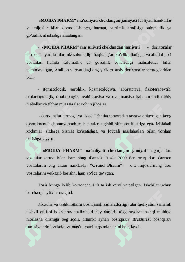“MOIDA PHARM” 7