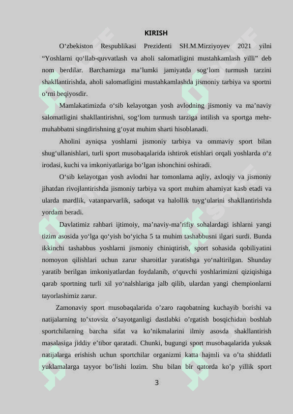 Sportchining jismoniy texnik va taktik tayyorgarligi 3