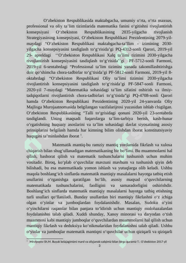 1-sinf matematika darslarida mantiqiy tushunchalar bilan tanishtirish. 3