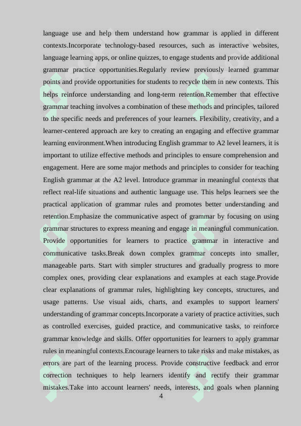 MAJOR METHODS AND PRINCIPLES IN TAECHING ENGLISH GRAMMAR FOR A2 3