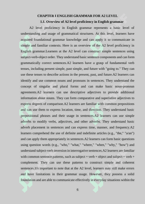 MAJOR METHODS AND PRINCIPLES IN TAECHING ENGLISH GRAMMAR FOR A2 5