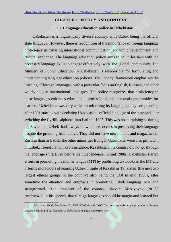 Teaching foreign languages in Uzbekistan 6