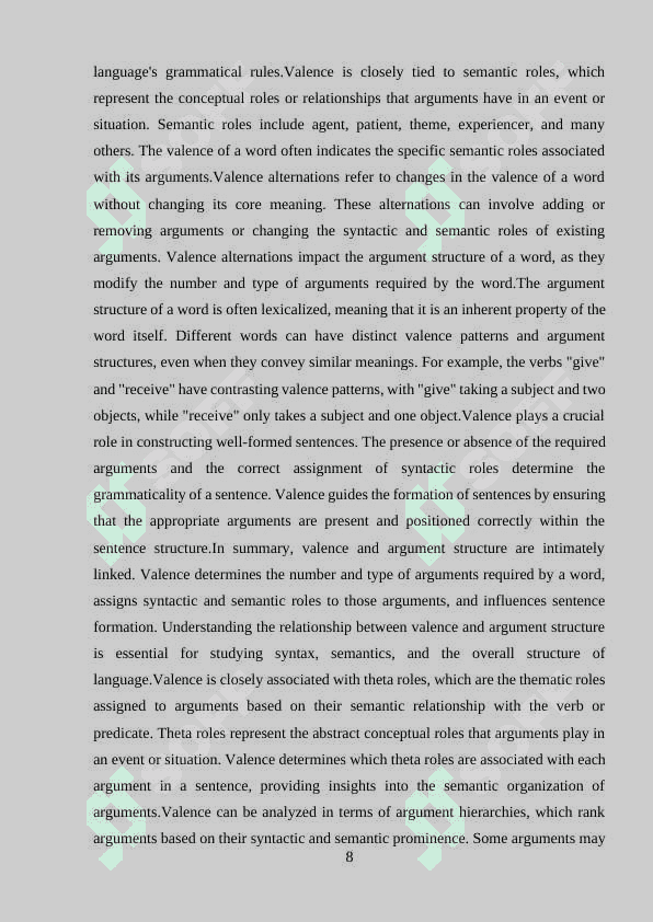 THE VALENCY OF AFFIXES AND STEMS. WORD-BUILDING PATTERNS AND THEIR MEANING 7