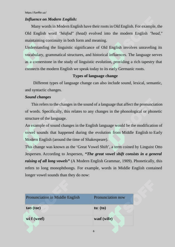 WORD BUILDING IN OLD ENGLISH 6