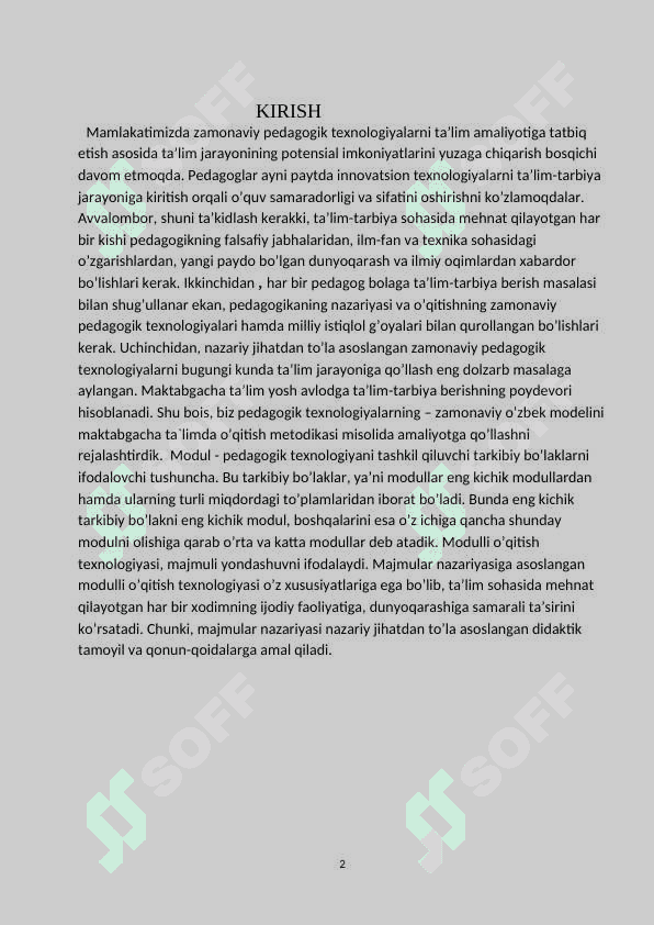 MAKTABGACHA YOSHDAGI BOLALARDA SON VA SANOQ HAQIDAGI TUSHUNCHA HOSIL QILISH VA O`RGATISH 2