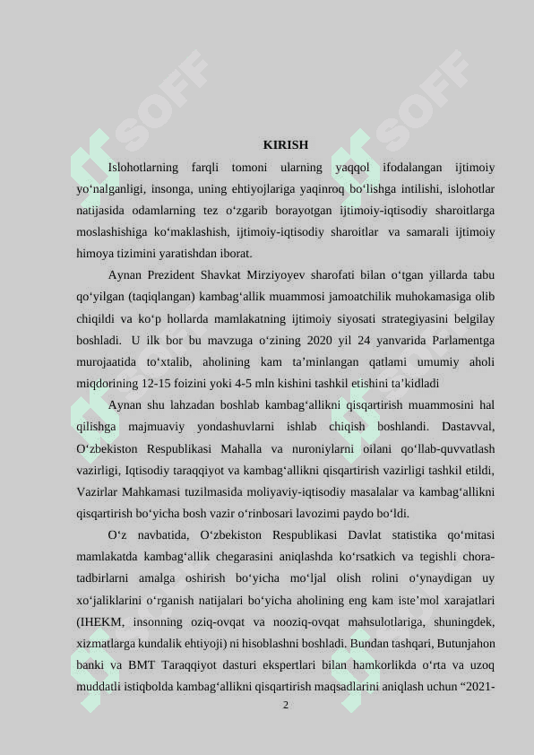 RIVOJLANGAN MAMLAKATLARDA IJTIMOIY SIYOSAT SOHASIDAGI TAJRIBALAR 2
