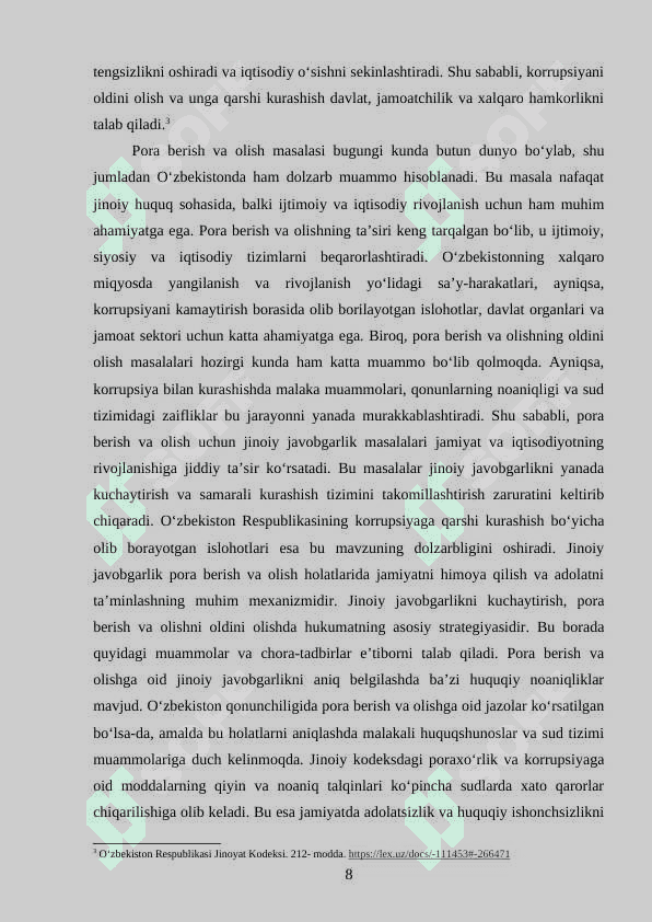 KORRUPSIYA JINOYATLARI JINOIY-HUQUQIY TAHLIL 8