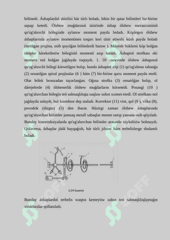 Elektrostatikalik sistemadagi asbaplardin islew printsipin uyreniw 6